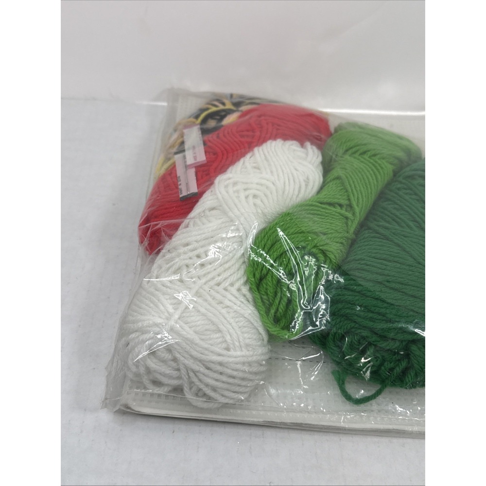 Bucilla Vintage Advent Tree Christmas Wall Decoration Pre Cut Plastic Canvas Kit - Picture 8 of 9